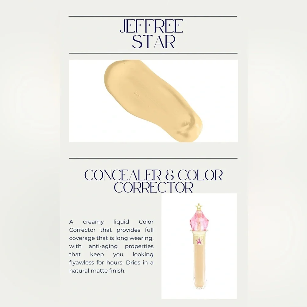 Jeffree Star Cosmetics Magic Star Yellow Concealer & Color Correction